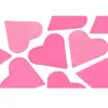 Sachet 75g de CONFETTIS coeur 5cm - en papier Fuchsia