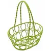 Panier ovale MéTALLIQUE 13cm Vert