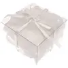 Tendance fête Lot de 100 pétales en tissu blanc