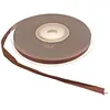 Ruban satin chocolat