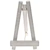 Petit chevalet bois 10CM luxe avec ficelle, Argent