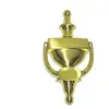 Secury-T Heurtoir de porte laiton poli 200X95 mm