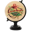 Centre de table Aventurier rond sur socle 22cm