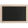 Grande Ardoise classique en bois 18 x 27cm