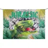 Grande Bannière Toile de fond Jurassic Dinosaure 210cm