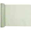Chemin de table Voile à pois dorés 3m, Sauge