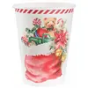 Lot de 10 Gobelets Père Noël 25cl