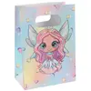 SANTEX 10 Sachets pour fête anniversaire enfant multicolore18cm REF/8452 Thème fée & Licorne