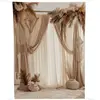 RueDeLaFete Toile de fond Mariage naturel