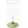 Verre à pied brillant réutilisable - Sauge
