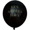 Lot de 6 ballons Gatsby Les Années Folles 30cm
