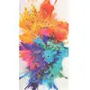 Serviette Holi Fête des couleurs   Lot de 12