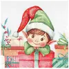 Sachet de 20 Petites serviettes - Lutin