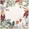 Sachet de 20 Petites serviettes - Automne floral