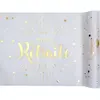 SANTEX Chemin de table Vive la retraite métallisé 30cm x 5m