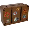 Santex 4856-25 Voyage Tirelire Carton Naturel 24 x 16 x 10 cm