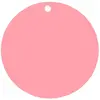 Sachet de 10 Marque places Ronds, Rose