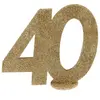 Santex - Chiffre anniversaire 40 ans or