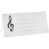 MARQUE-PLACE MUSIQUE BLANC x10