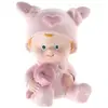 Figurine - SANTEX - 4941-5 - Baptême - Fille - Rose - Polyrésine - 2x4 cm