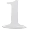 Grand chiffre vertical déco 16cm, Chiffre 1 Blanc