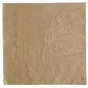 Sachet de 20 serviettes de table Unies, kraft