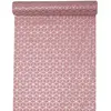 NO NAME Chemin de table - Non spécifié - Vieux rose - 28 cm x 3 m - Coton - Motifs cuivrés