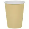 Santex 10 gobelets carton bio 25cl or - chalayer 000741000000003