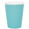 10 gobelets carton bio 25cl bleu ciel - chalayer 000741000000006
