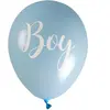 8 BALLONS LATEX BABY SHOWER BOY Ø23CM BLEU Bleu