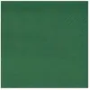 SANTEX 25 Serviettes en papier Cocktail vert sapin 21 x 20 cm (ouvert) REF/7641