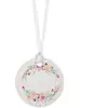 Sachet de 6 marque-places mariage Fleuri avec ruban