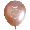 Non communiqué 6 ballons latex princesse ø30cm or rose - chalayer 000725000000020