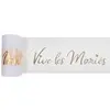 Santex RUBAN TULLE POLYESTER VIVE LES MARIÉS 8CMX10M OR Or