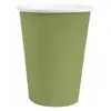 Non communiqué 10 gobelets carton bio 25cl vert olive - chalayer 000741000000103