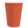 10 GOBELETS CARTON BIO 25CL ROUGE BRIQUE