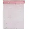 SANTEX Chemin de table tulle pailleté rose gold 30cm x 5m (x1) REF/4446