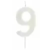 Bougie Phosphorescente, chiffre 9