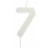 Bougie Phosphorescente, chiffre 7