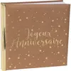Non communiqué livre d'or carton anniversaire kraft 24x24cm - chalayer 000566400000026
