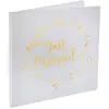 Santex Livre d'or - NO NAME - Just Married - Blanc - 24x24 cm - 20 pages