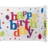 Chemin de table HAPPY BIRTHDAY Festif multicolore