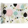 RueDeLaFete Chemin de table en tissu 5m - Paillettes