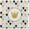Santex Serviettes en papier x 20 - Paillettes