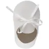 4 CHAUSSONS 8.5X4.5X3CM BLANC