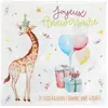 Sachet de 20 Serviettes anniversaire Zoo party