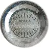 Santex Assiette de Table fête Joyeux Anniversaire Argent métallique (x10) R/6647