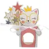 SANTEX 6695-5 Lot de 6 ballotins Boîtes Kitty party Rose