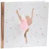 Livre d'or Ballerine métallisé, Rose