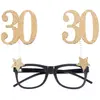 Lunettes âge pailleté 30 ans